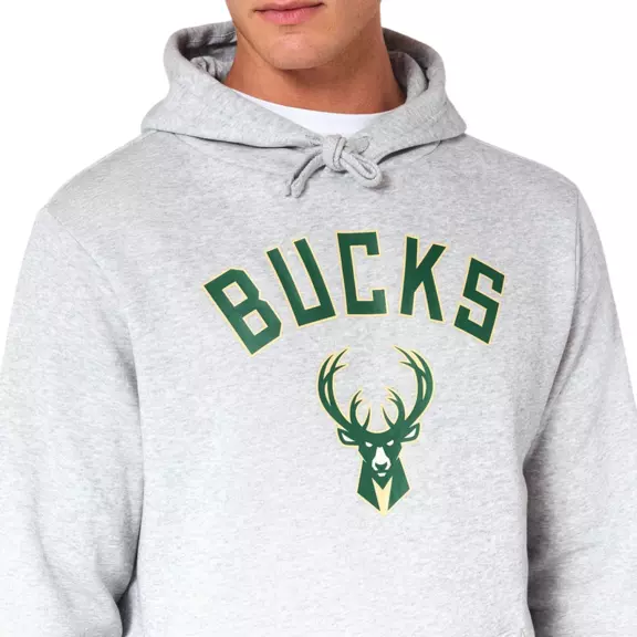 New Era NBA Milwaukee Bucks Team Logo Regular Hoody