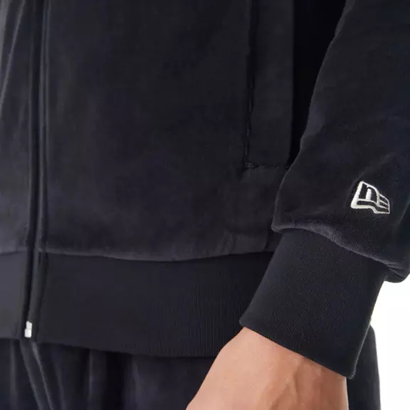 New Era NBAChicago Bulls Lifestyle Velour Track Jacket