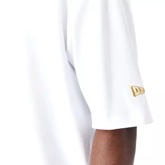 New Era NY Sticker Oversized T-Shirt "White "