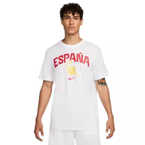 Nike Camiseta España Basket "White Gym Red"