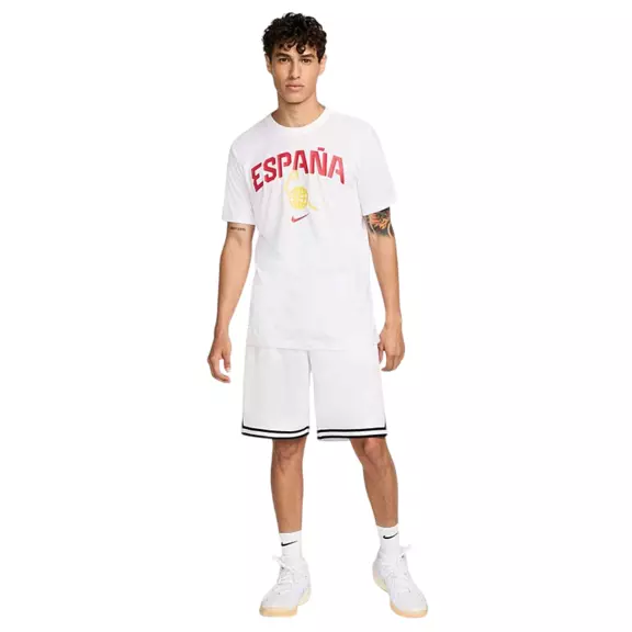 Nike Camiseta España Basket "White Gym Red"