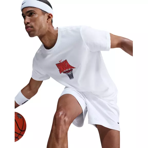 Nike Dri-Fit Basketball T-Shirt "White"