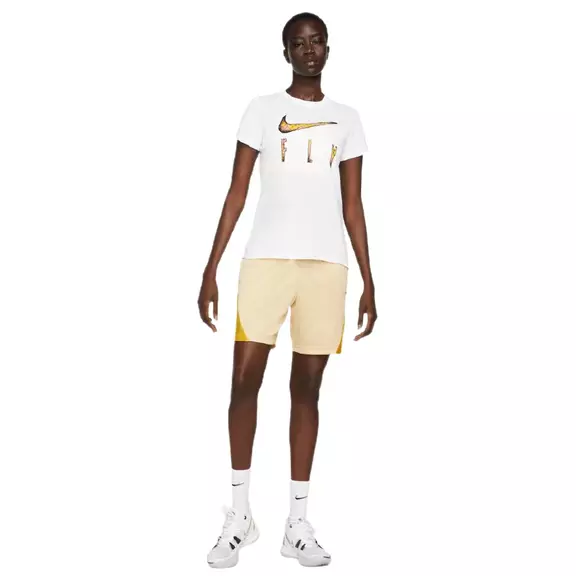 Nike Dri-FIT ISoFly Women´s Basketball Shorts "Sesame-VividSulfur/Black"