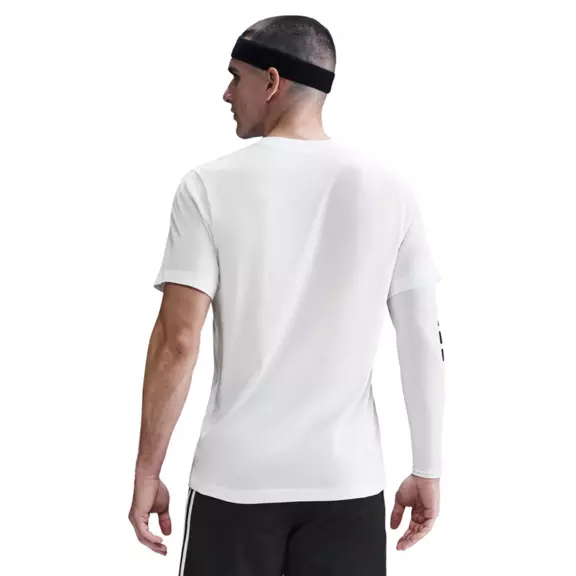 Nike Dri-fit Men's Basketball T-Shirt "White-Pink"