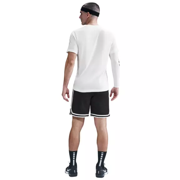 Nike Dri-fit Men's Basketball T-Shirt "White-Pink"