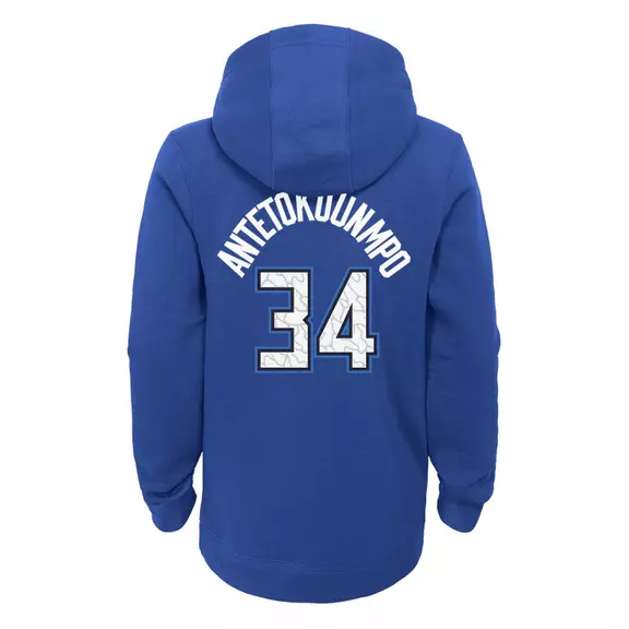 Nike Kids NBA Milwaukee Antetokounmpo 34 City Hoodie