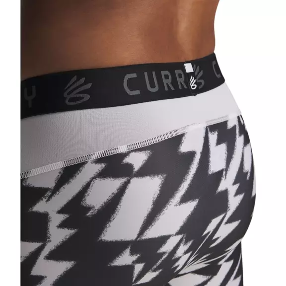 Curry HeatGear® Printed Shorts "White"