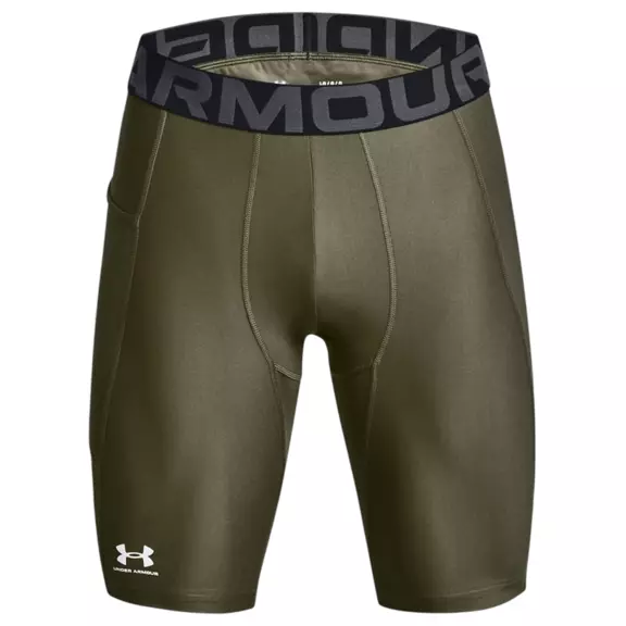 HeatGear® Pocket Long Shorts "Marine OD Green"