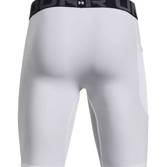 HeatGear® Pocket Long Shorts "White"