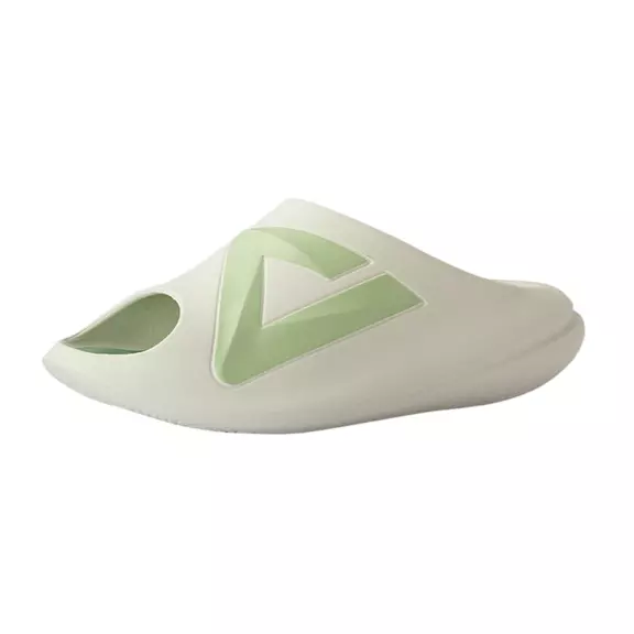 Peak Taichi Recovery Flip Flops "White Green"