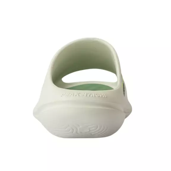 Peak Taichi Recovery Flip Flops "White Green"