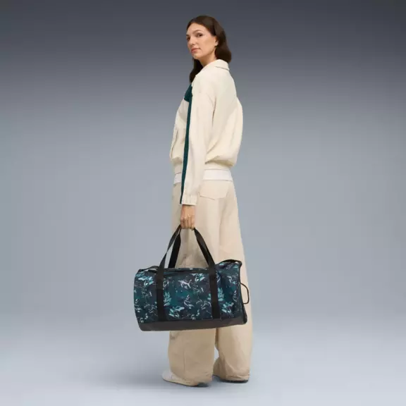 PUMA AT ESS GREEN TERRAINS Barrel Bag "Green Terrain"