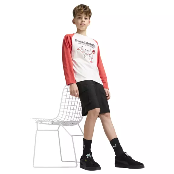 Puma Cargo Chino Shorts Boys "Black"