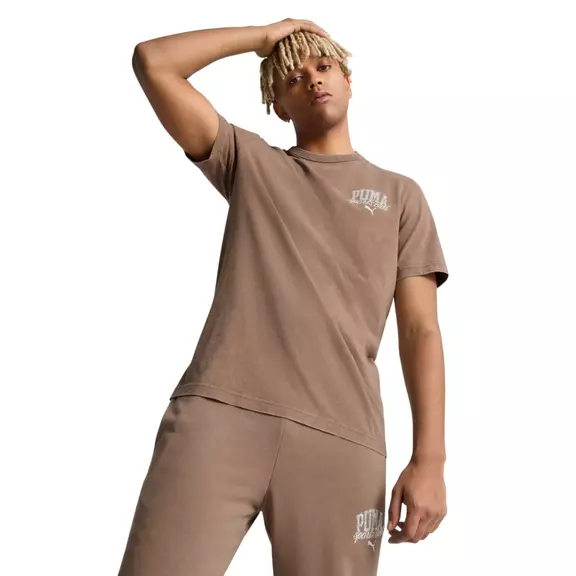 PUMA CLASS Washed Tee "Totally Taupe"