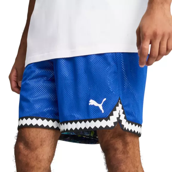 Puma Dylan Exhibit 7" AOP Short "Vivid Blue"