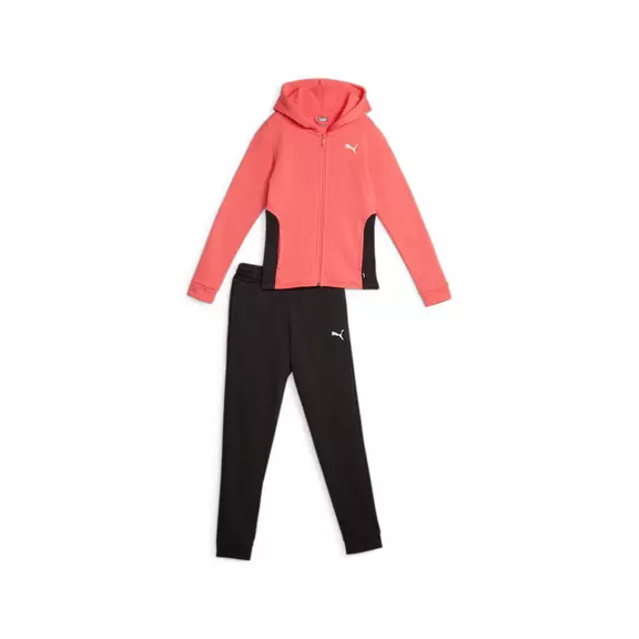 Puma Girls Hooded Sweat Suit FL cl G "Electric Blush"