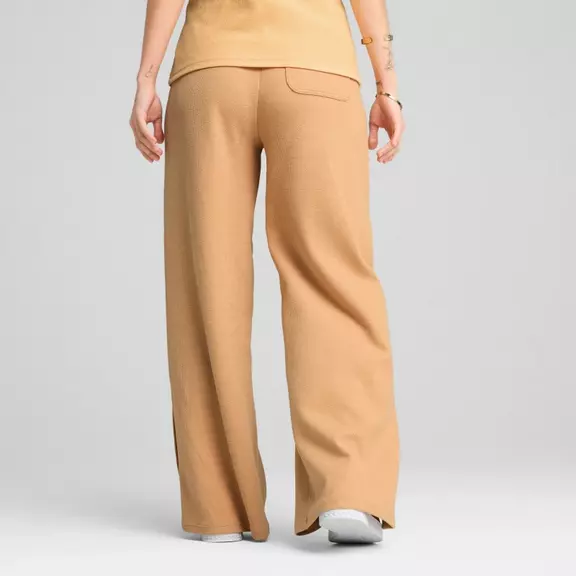 Puma HER Comfort High-Waist Straight Pants " Warm Beige"