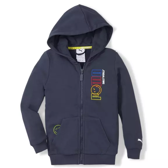 Puma Junior x SMILEY WORLD Full-Zip Hoodie TR