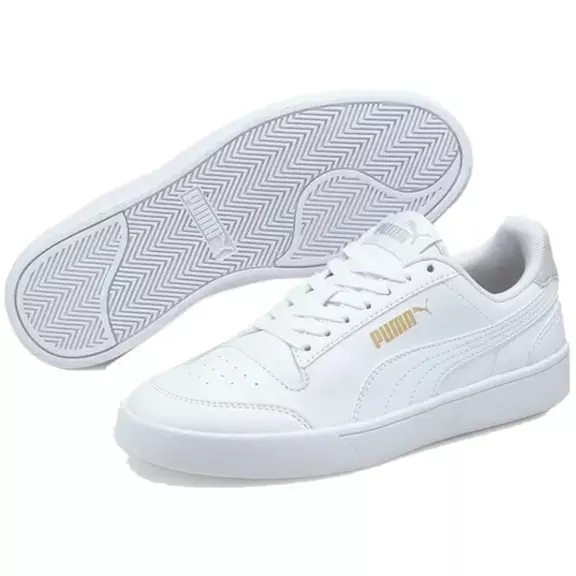 Puma Shuffle Jr "White-Gold"