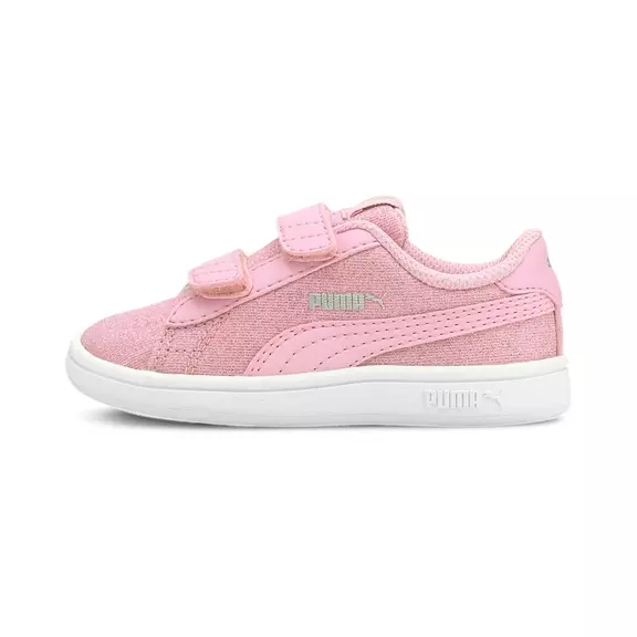 Puma Smash V2 Glitz Glam V Infant "Orchid-Silver"