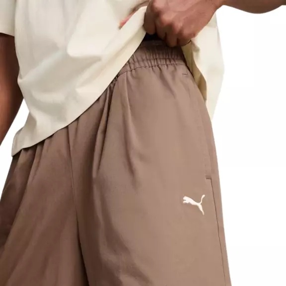 Puma WARDROBE ESS Long Line Relaxed Shorts 11"  "Totally Taupe"