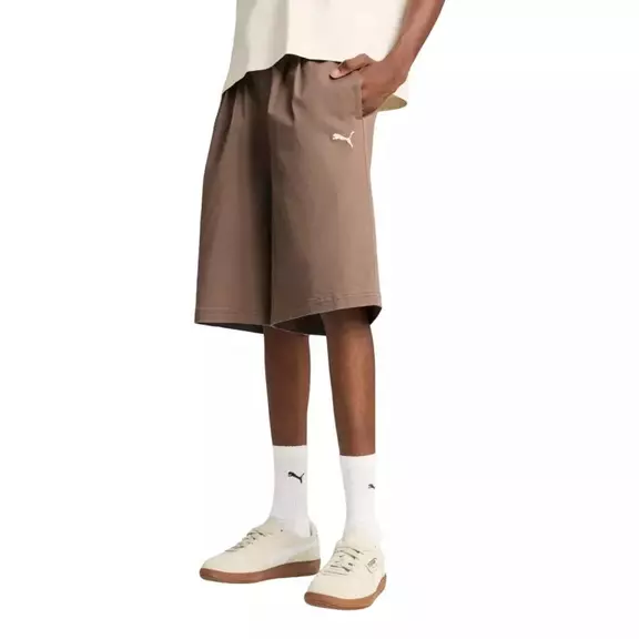 Puma WARDROBE ESS Long Line Relaxed Shorts 11"  "Totally Taupe"