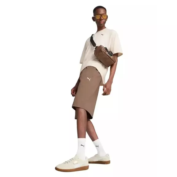Puma WARDROBE ESS Long Line Relaxed Shorts 11"  "Totally Taupe"