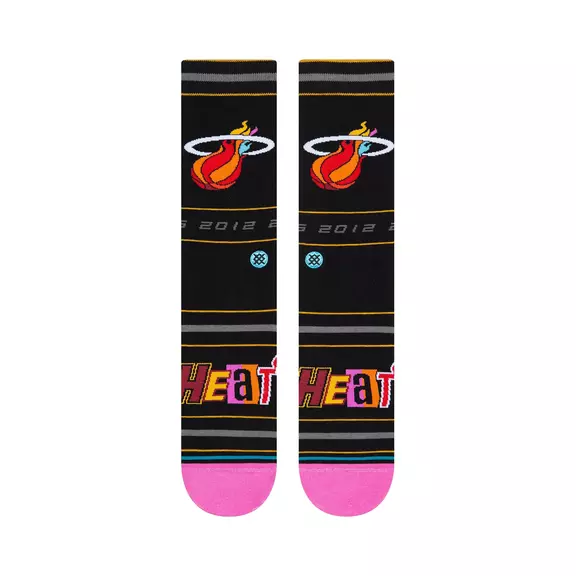 Stance Casual NBA Heat CE Crew Socks