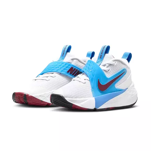 Nike Team Hustle D 12 (PS) "White University Blue"
