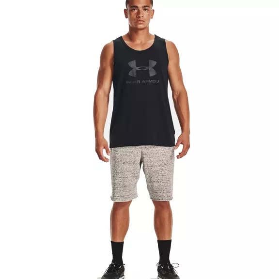 UA Men's Sportstyle Logo Tank "Black"