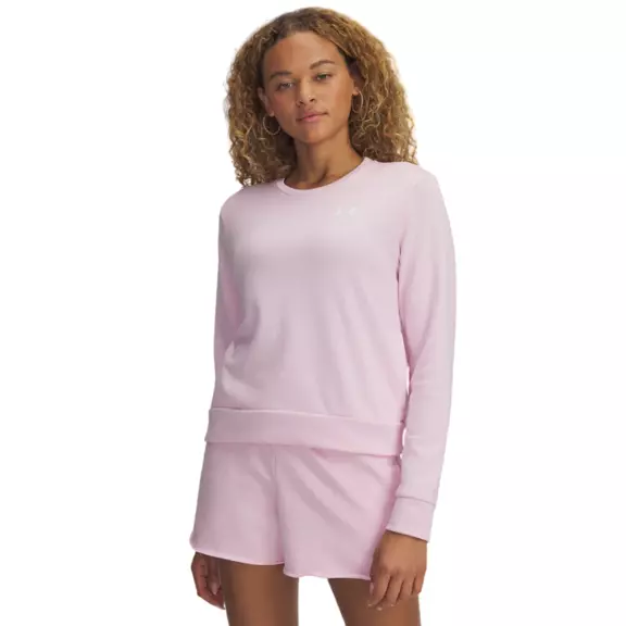 UA Women's Rival Terry Crew "Pink"