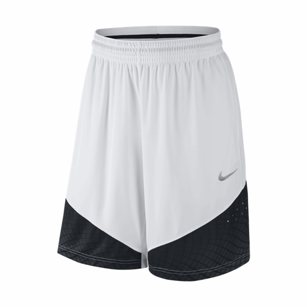 silver nike basketball shorts