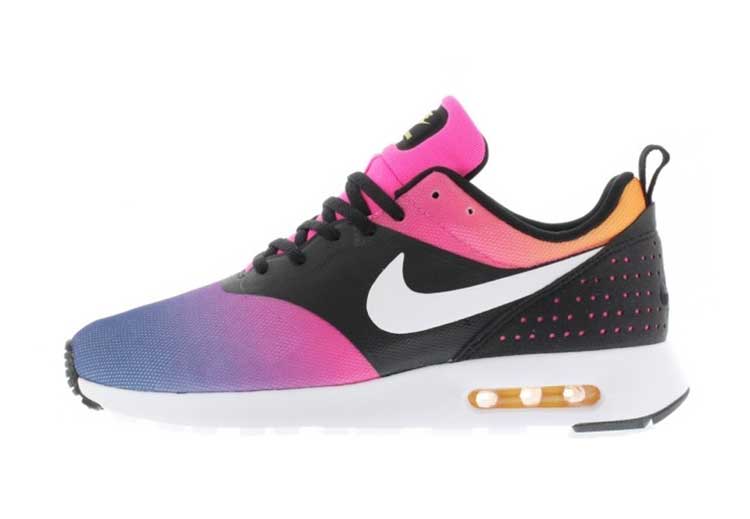 nike air max feminino rosa e preto