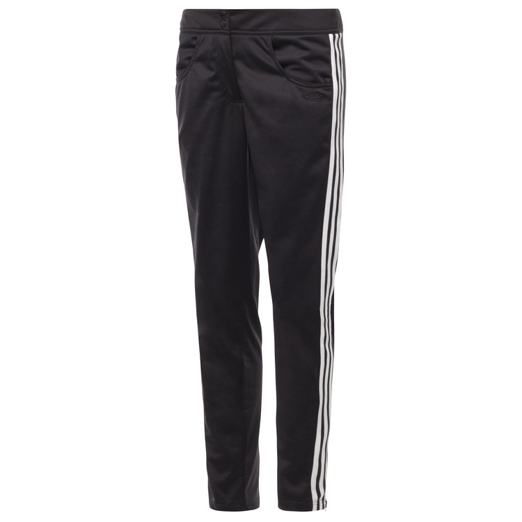 Adidas Originals Pantalón Mulheres Slim Supergirl TP (negro/blanco)