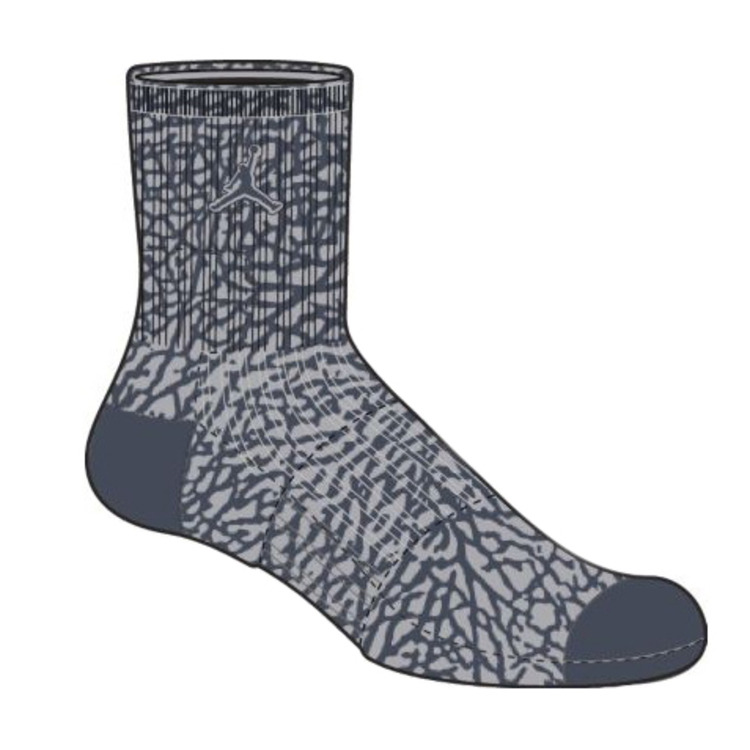Adicionar ao carrinho Jordan Elephant Print HQT Sock (464/squadron blue/wolf grey) Jordan Elephant Print HQT Sock (464/squadron blue/wolf grey)