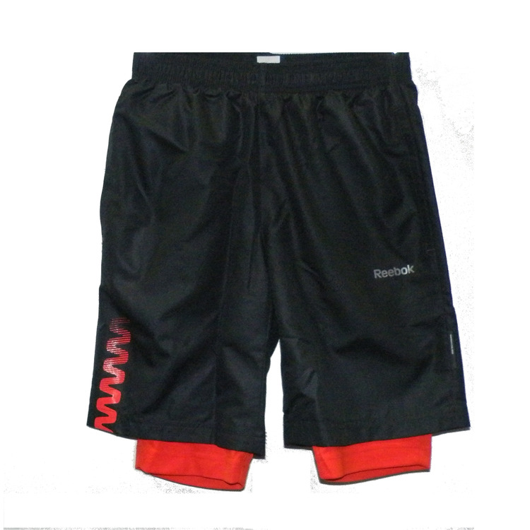 Reebok Short Tight Menino Zig (gris oscuro/naranja)