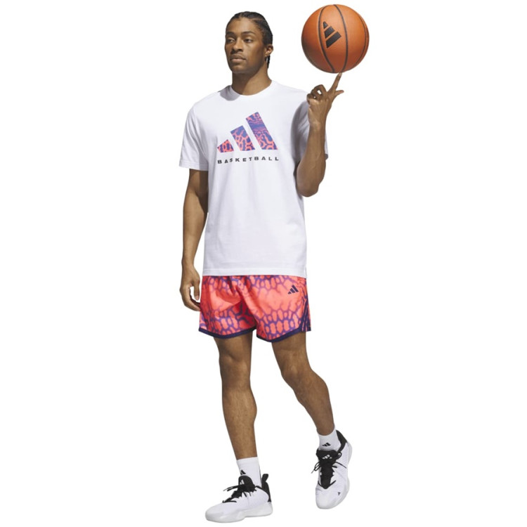 Adidas Basketball Crazylite Short Graphic "Solar Turbo"