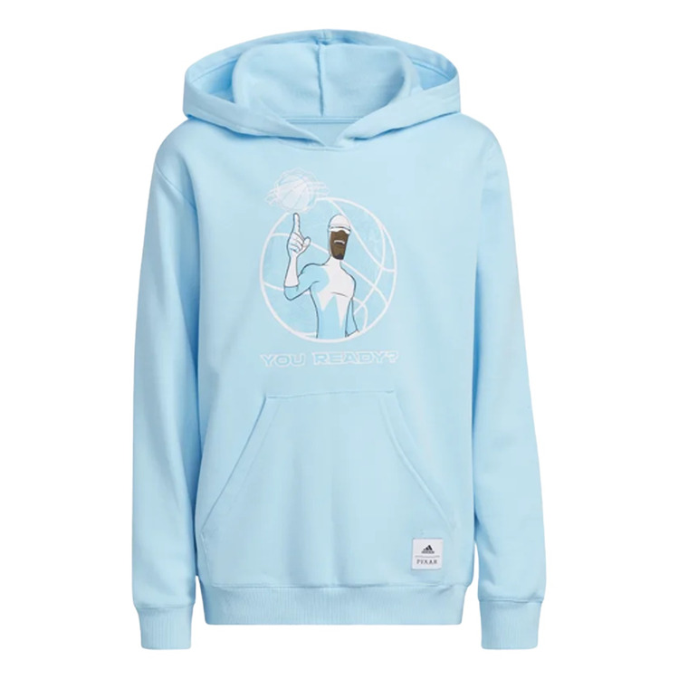 Adicionar ao carrinho Adidas Junior Basketball Disney Pixar Frozone Hoodie "Bliss Blue" Adidas Junior Basketball Disney Pixar Frozone Hoodie "Bliss Blue"