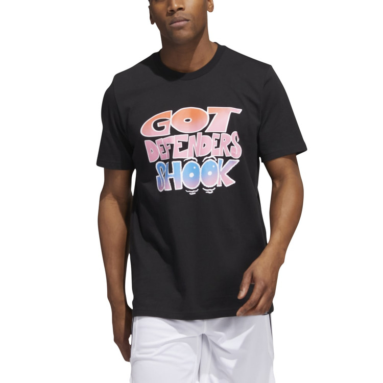 Adicionar ao carrinho Adidas Basketball Got You Shook Graphic Tee "Black" Adidas Basketball Got You Shook Graphic Tee "Black"