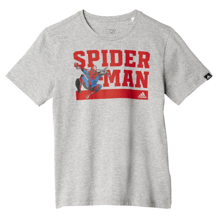 Adicionar ao carrinho Adidas Camiseta Youth Marvel Spiderman (medium grey heather) Adidas Camiseta Youth Marvel Spiderman (medium grey heather)
