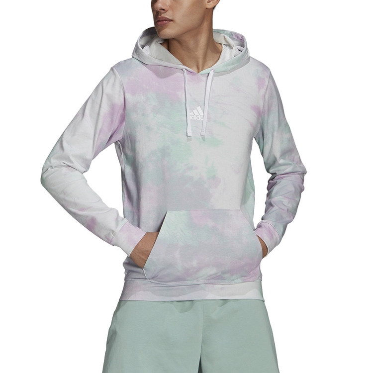 Adicionar ao carrinho Adidas Essentials Tie-Dyed Inspirational Hoodie Adidas Essentials Tie-Dyed Inspirational Hoodie