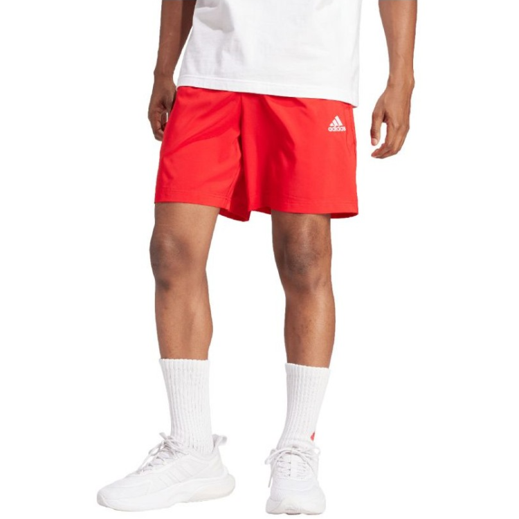Adidas M Essentials Small Logo Chelsea Short "Red"