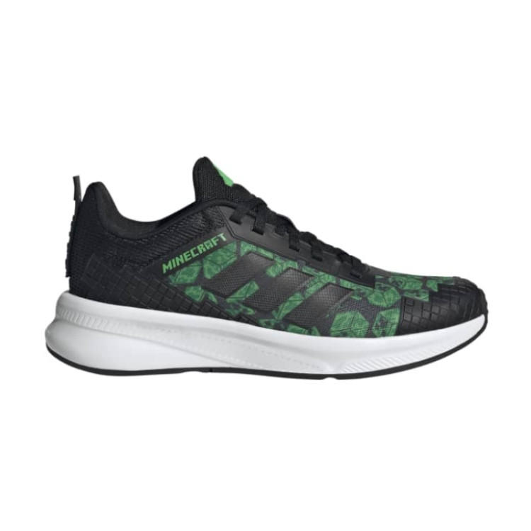 ADIDAS MINECRAFT FORTARUN 4.0 SHOES JUNIOR "Black"