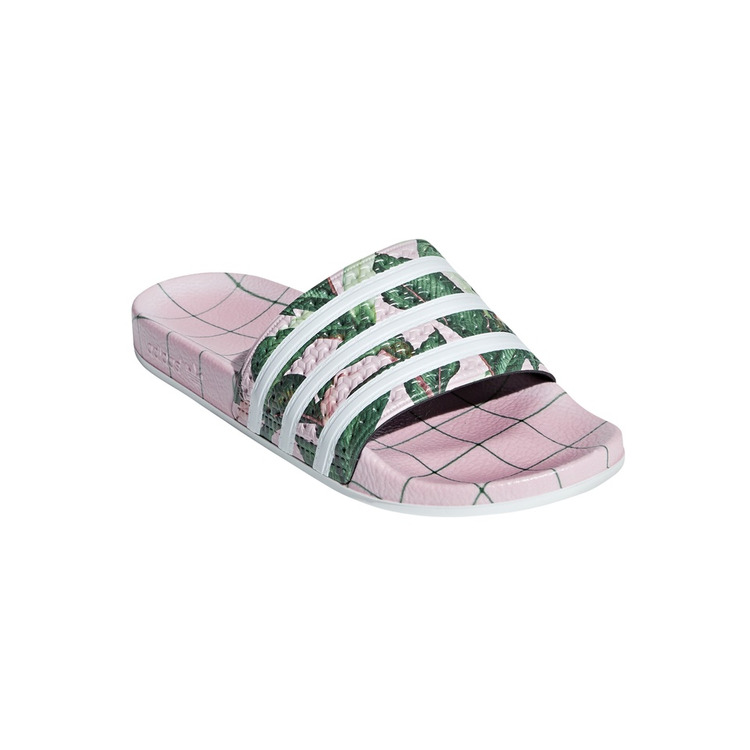 Adicionar ao carrinho Adidas Originals Adilette W "Tropical Leaf" Adidas Originals Adilette W "Tropical Leaf"