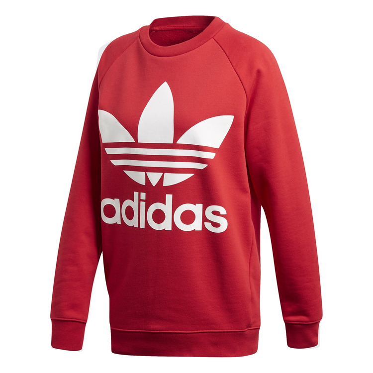 Adidas Originals Trefoil Oversized Crew Women´s (Real Red)