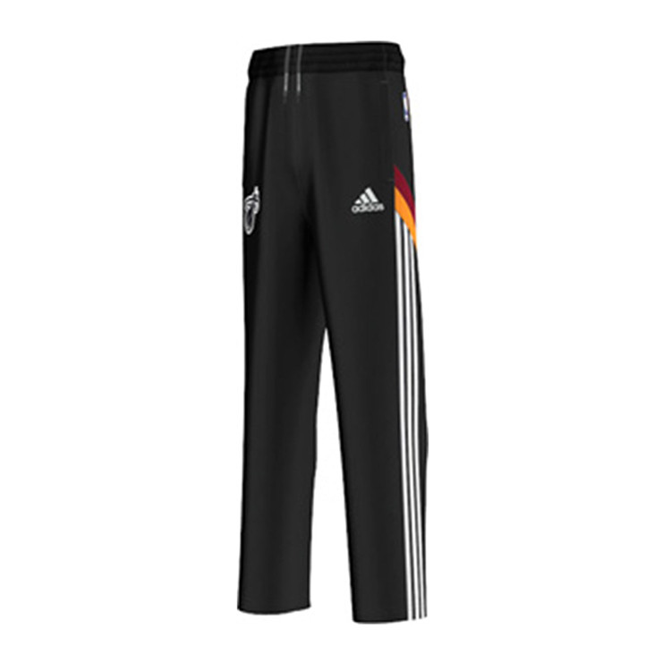 Adidas Young NBA Miami Winter Hoops Pants (black/garnet/yellow)