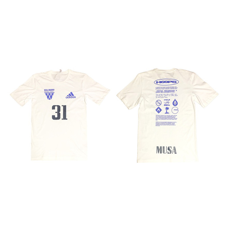 Adidas Real Madrid Niñ@ GFX Tee Y # 31 MUSA #