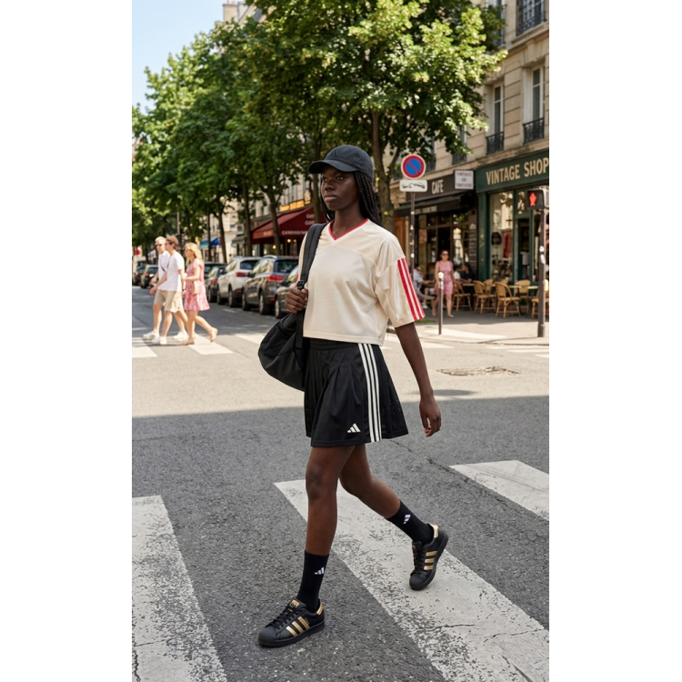 Adidas W Sportswear Stadium 2in1 SKIRT "Black"
