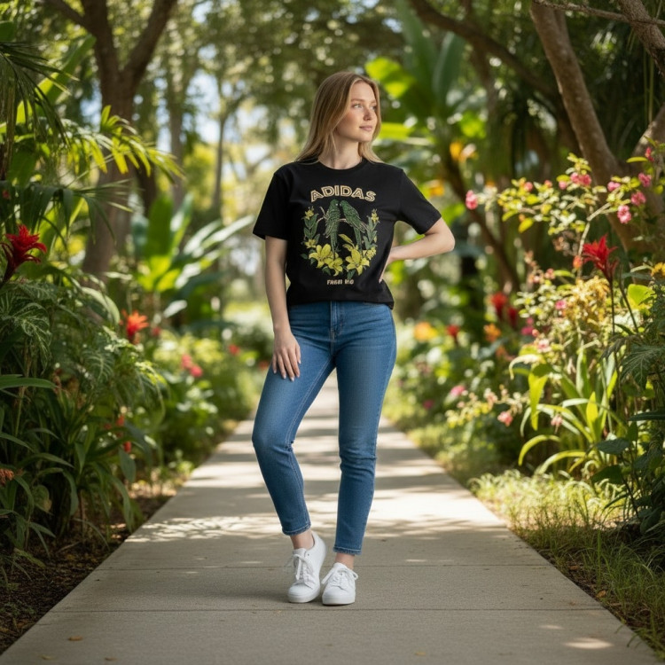 Adidas X FARM Graphic T-Shirt 2 "Black"