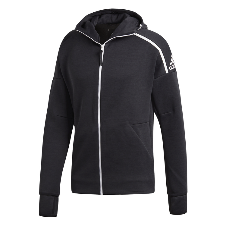 Adidas Z.N.E. Fast Release FZ Hoodie (Zne Htr/Black)
